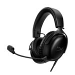 Ausinės HyperX Cloud III su juodu korpusu