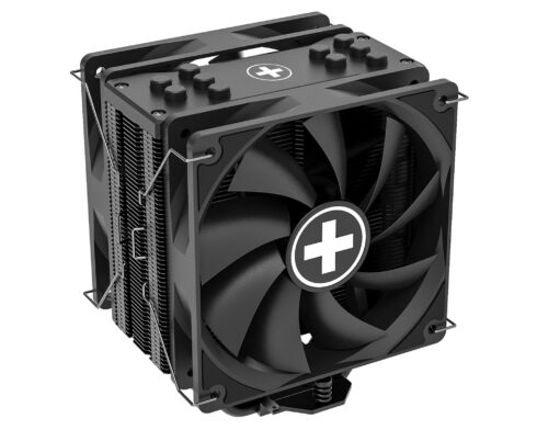 CPU aušintuvas M705D su dviem ventiliatoriais ir penkiais šilumos vamzdžiais