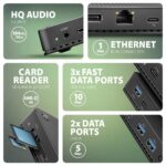 NB ACC DOCKING STATION/12IN1 HMC-U4 AXAGON