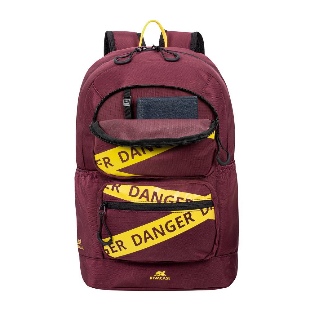 b909f04f-c49b-471d-b1ee-241a33c542f1 NB BACKPACK URBAN 14L 13.3"/5421 BURGUNDY RED RIVACASE