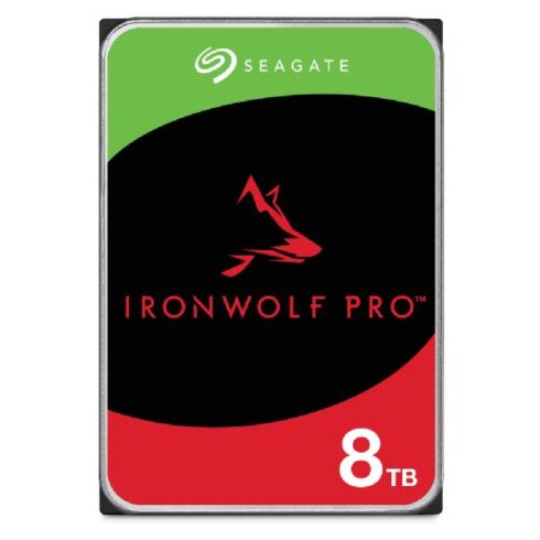 HDD SEAGATE IronWolf Pro 8TB su 256 MB talpa ir 7200 rpm