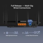 Wireless Router TP-LINK Wireless Router 5400 Mbps Wi-Fi 6 IEEE 802.11a IEEE 802.11 b/g IEEE 802.11n IEEE 802.11ac IEEE 802.11ax USB 3.0 3x10/100/1000M 1x2.5GbE LAN WAN ports 1 Number of antennas 6 ARCHERAX72PRO