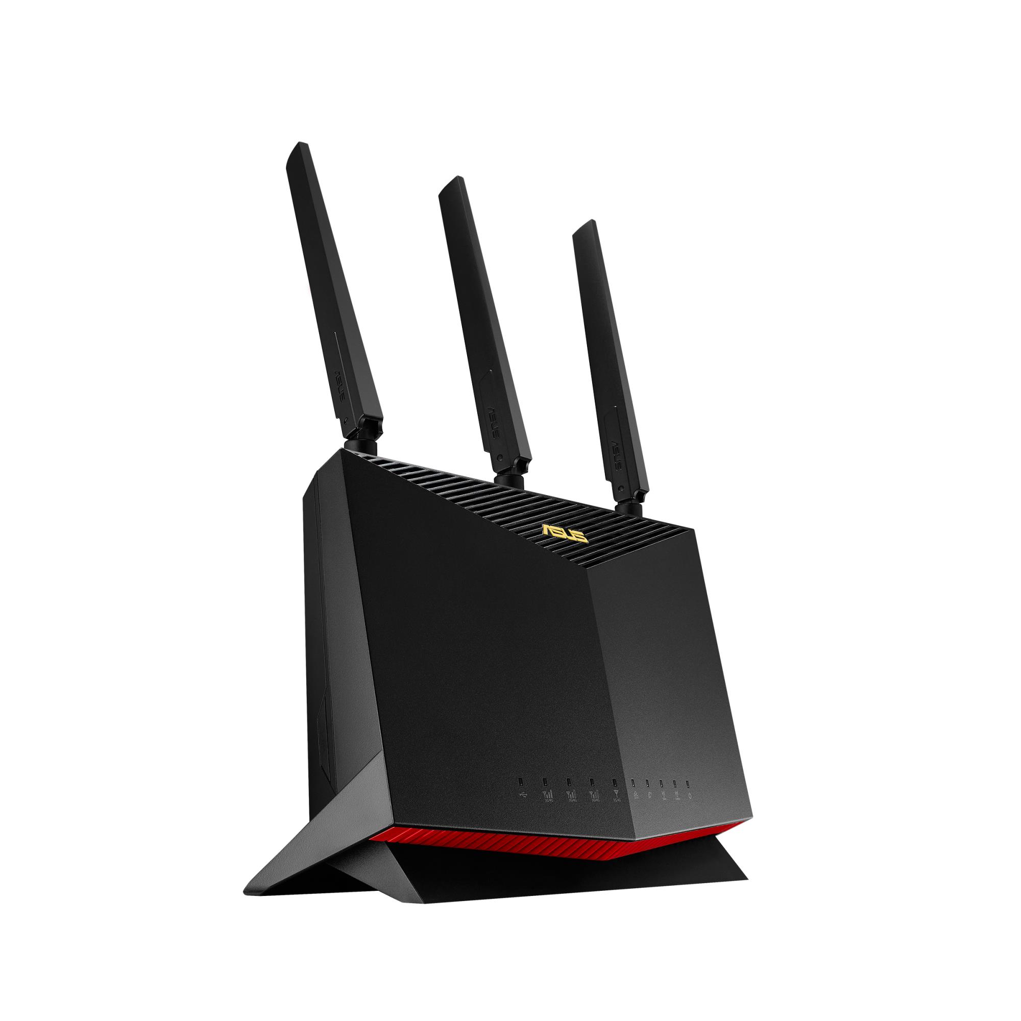 bac489ce-2e38-44de-97ab-ce93448bbbbe Wireless Router ASUS Wireless Router 2600 Mbps Wi-Fi 5 USB 2.0 1 WAN 4x10/100/1000M Number of antennas 4 4G-AC86U