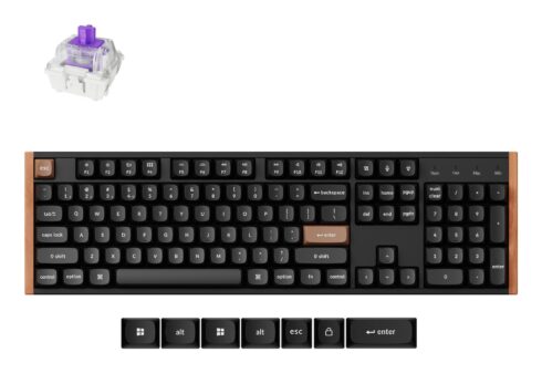 Klaviatūra Keychron K10 HE su belaidžiu ryšiu ir 100% išdėstymu