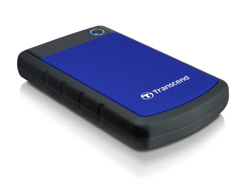 Išorinis HDD TRANSCEND StoreJet 2TB USB 3.0, mėlynas