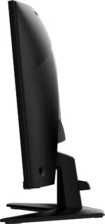Monitorius MSI MAG27CQ6F, vaizdas iš šono su matomais HDMI prievadais