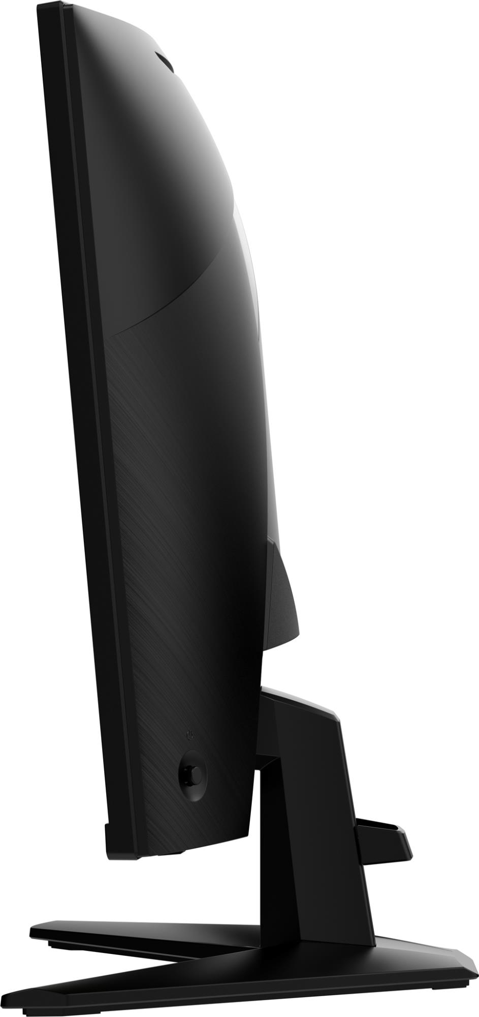 bb59f6cc-64ba-4ef7-8201-988a1f68d93c Monitorius MSI MAG27CQ6F, vaizdas iš šono su matomais HDMI prievadais