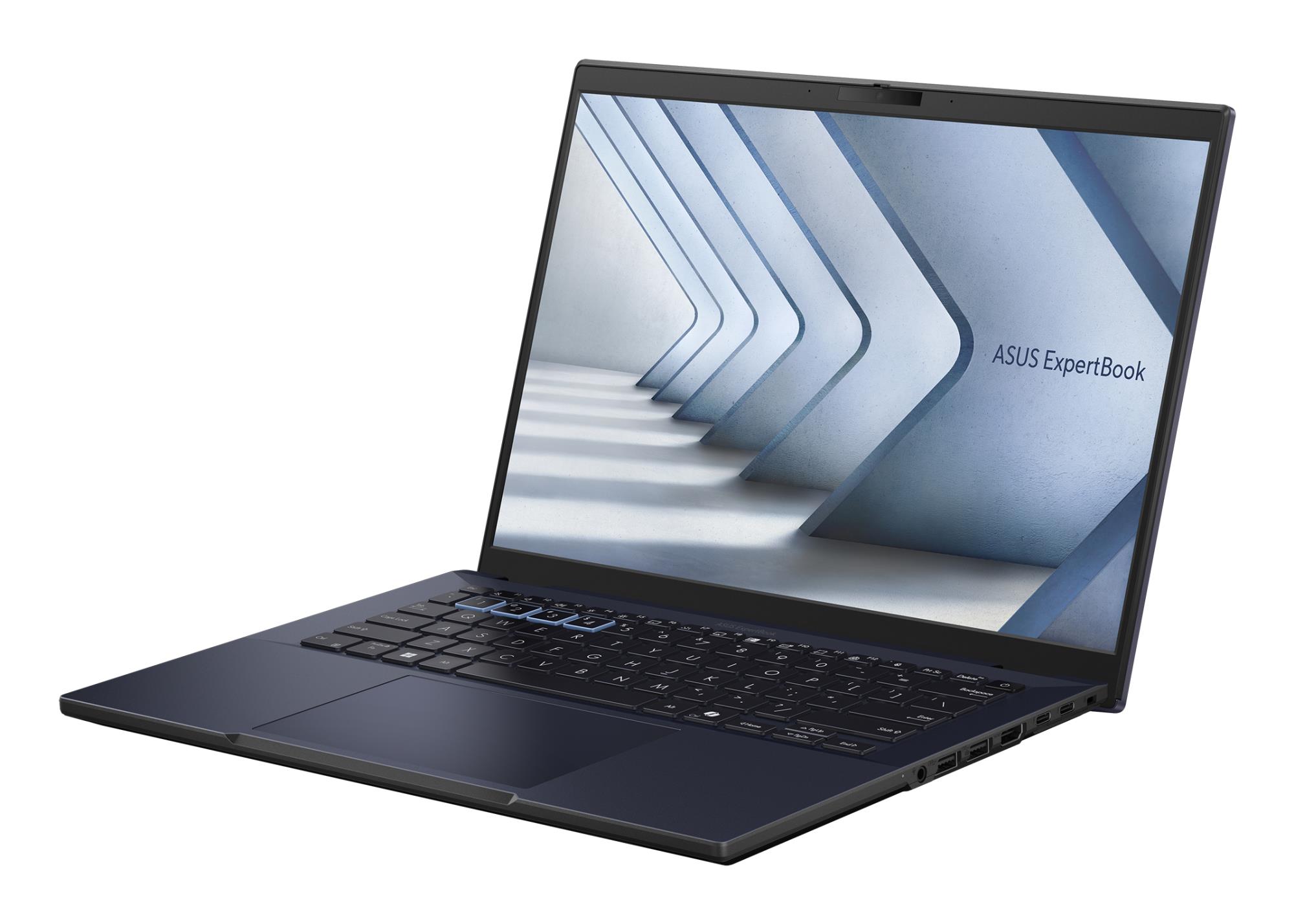 bc52d7f5-a208-4879-be2a-7964cf39cfae Notebook ASUS ExpertBook B3404CMA-QN1624X CPU Core Ultra u5-125H 1200 MHz 14" 2560x1600 RAM 16GB DDR5 SSD 512GB Intel Graphics Integrated ENG Windows 11 Pro Black 1.57 kg 90NX0711-M01Y70