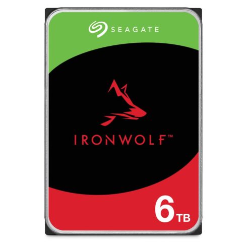 HDD SEAGATE IronWolf 6TB su 5400 rpm greičiu