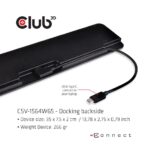 NB ACC DOCKING STATION/USB-C 65W CSV-1564W65 CLUB3D