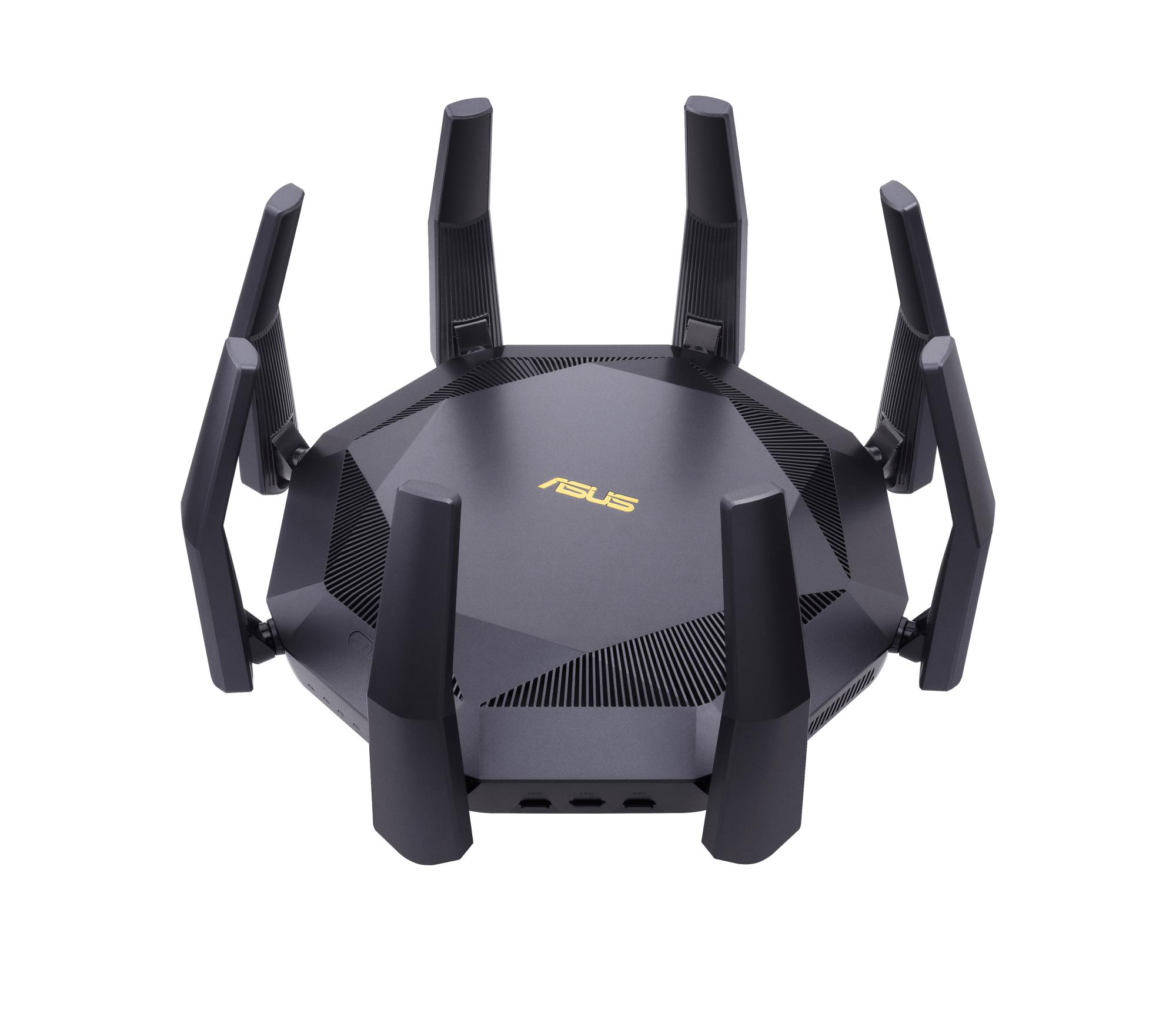 be379801-cba6-482e-b090-68a4006930d7 Wireless Router ASUS 6000 Mbps Mesh Wi-Fi 6 USB 3.1 9x10/100/1000M 1x10GbE 1xSPF+ Number of antennas 8 RT-AX89X