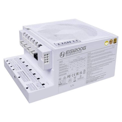 Maitinimo blokas LIAN LI EDGE GOLD 1200 su 1200 W galia ir 80 PLUS GOLD efektyvumu