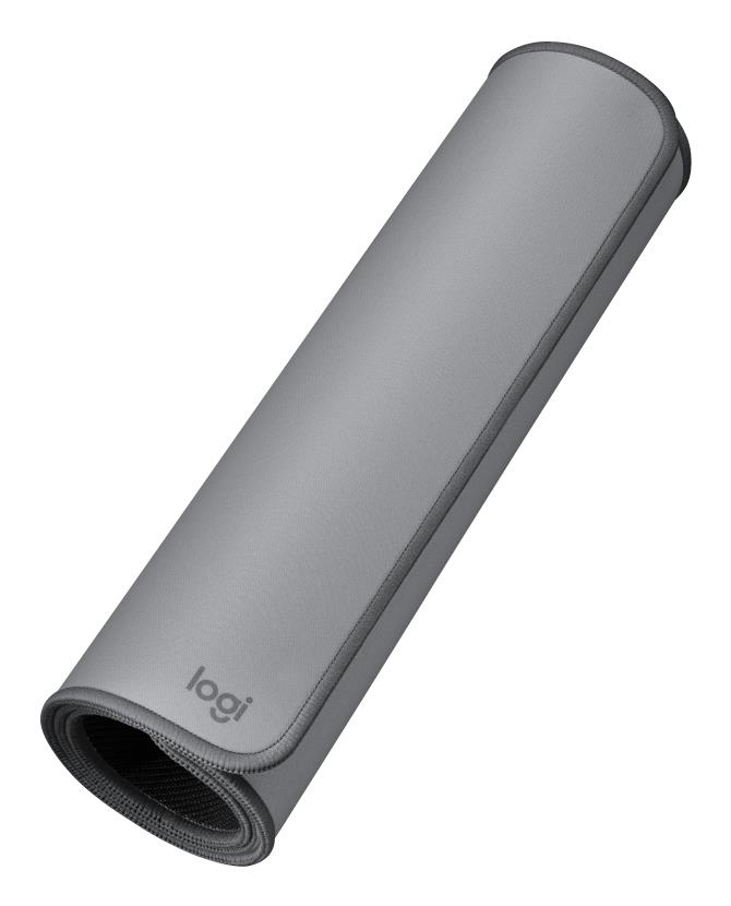 becc7818-f2b6-4092-a844-b3ffa6dfb624 Pelės kilimėlis Logitech Studio/956-000052, matomas iš šono, su neslystančia danga