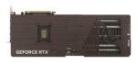 Vaizdo plokštė ASUS NVIDIA GeForce RTX 5080 su atvirkštiniu kampu
