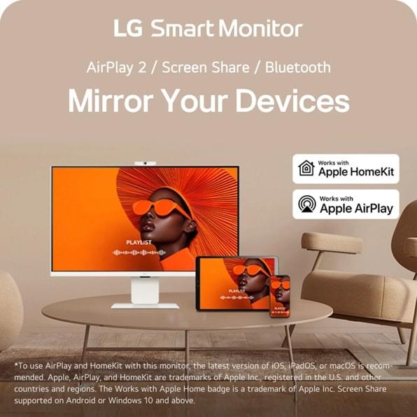 bf508db0-1544-4b90-8c27-c31de285a7bf LCD Monitor LG 32U850SA-W 31.5" 4K Panel IPS 3840x2160 16:9 60Hz 5 ms Colour White 32U850SA-W