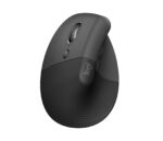 Logitech USB optinė vertikali pelė, juoda