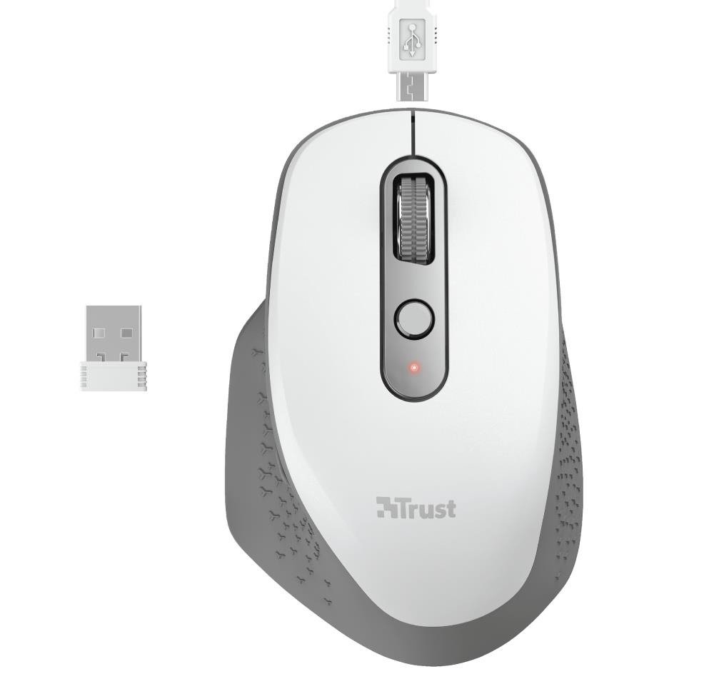 c0450df9-8fa4-47ed-8879-780032247618 MOUSE USB OPTICAL WRL/OZAA WHITE 24035 TRUST