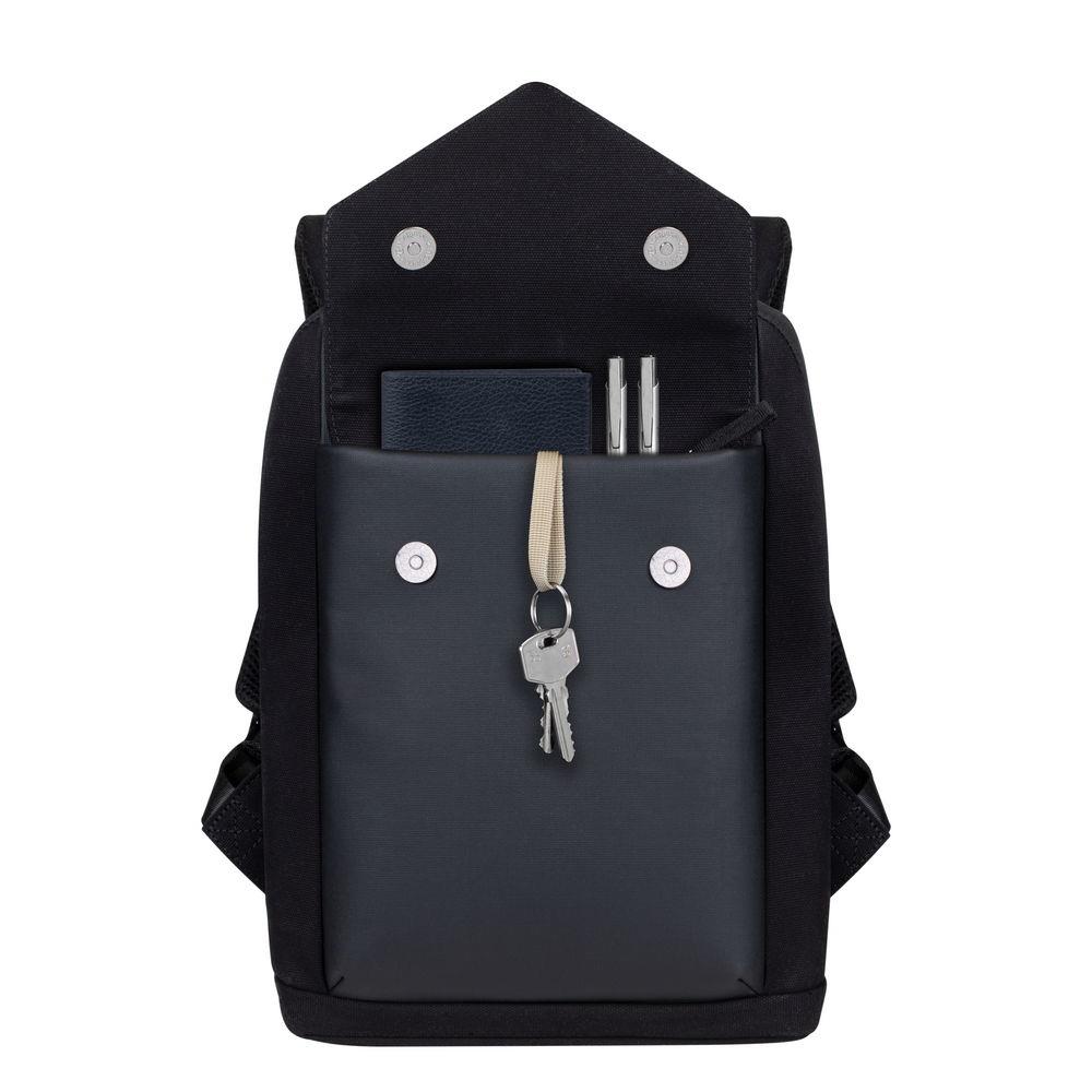 c06eebb9-db98-41c0-851d-ad2bac7ff16a NB BACKPACK CANVAS 13.3"/8521 BLACK RIVACASE