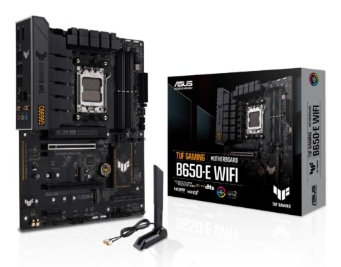 Motininė plokštė ASUS TUF GAMING B650-E WIFI su AM5 ir DDR5 atmintimi