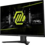 Monitorius MSI MAG 274QF X24, šoninis vaizdas su matiniu ekranu
