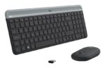 Klaviatūra Logitech MK470 su scissor jungikliais ir kompaktišku pelytės dizainu