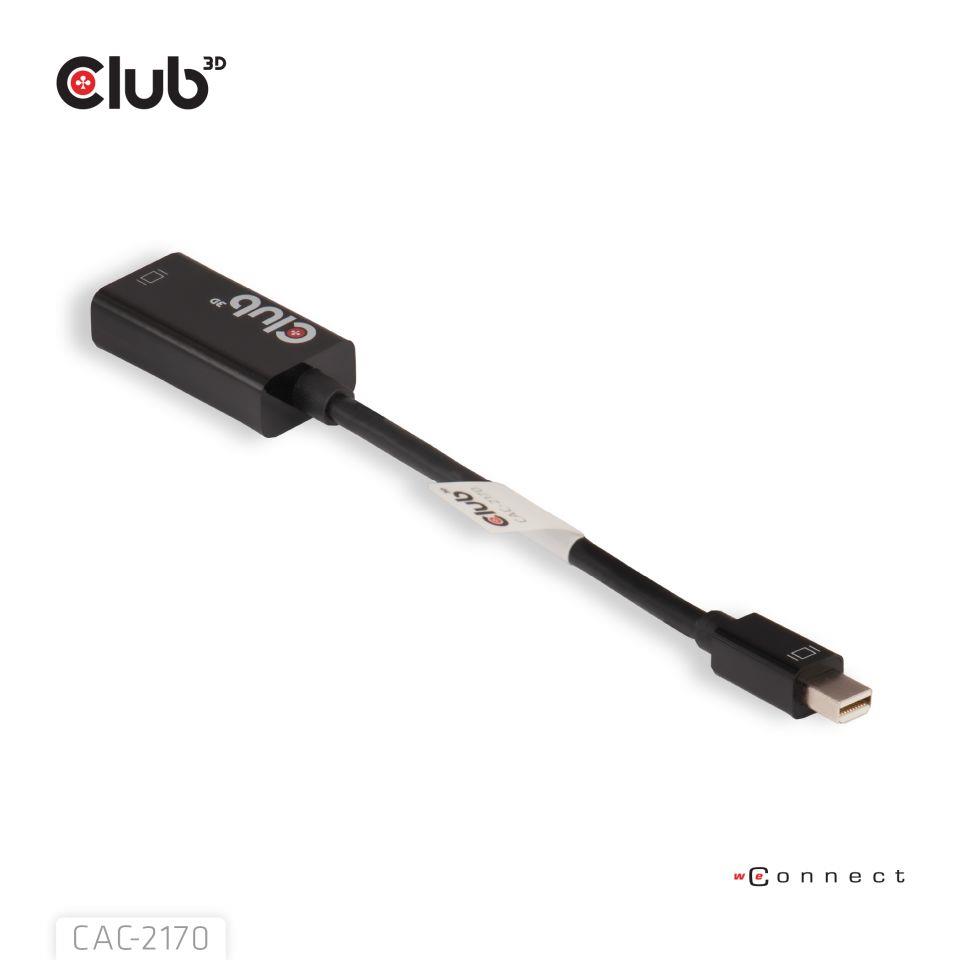 c25268b9-1510-49b0-ae19-70c01e398368-1 I/O ADAPTER MINI DP TO HDMI/M/F CAC-2170 CLUB3D