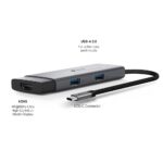 I/O HUB USB-C 5PORT/UH5020C TP-LINK su atidarytu pakuotės dėklu