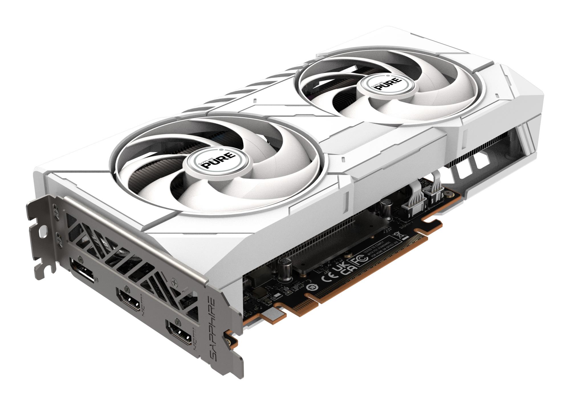 c2ff4701-a677-47b1-8f48-cb958d3dd659 Graphics Card SAPPHIRE AMD Radeon RX 9060 XT 16 GB GDDR6 128 bit Dual Slot Fansink 11350-02-20G