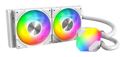 CPU aušintuvas Montech HyperFlow ARGB 240 (W) su RGB apšvietimu