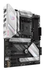 Mainboard ASUS AMD B550 SAM4 ATX 3xPCI-Express 3.0 1x 1xPCI-Express 3.0 4x 1xPCI-Express 4.0 16x 2xM.2 Memory DDR4 Memory slots 4 1xHDMI 1xDisplayPort 2xAudio-In 3xAudio-Out 2xUSB 2.0 1xUSB type C 5xUSB 3.2 1xOptical S/PDIF 1xRJ45 ROGSTRIXB550-AGAMING