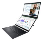 Notebook ASUS ZenBook Series DUO UX8406CA-PZ009W CPU Core Ultra U9-285H 2900 MHz 14" Touchscreen 2880x1800 RAM 32GB LPDDR5x SSD 2TB Intel Arc Graphics Integrated ENG Windows 11 Home Grey 1.65 kg 90NB14X1-M00820