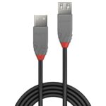 CABLE USB2 TYPE A 0.5M/ANTHRA 36701 LINDY