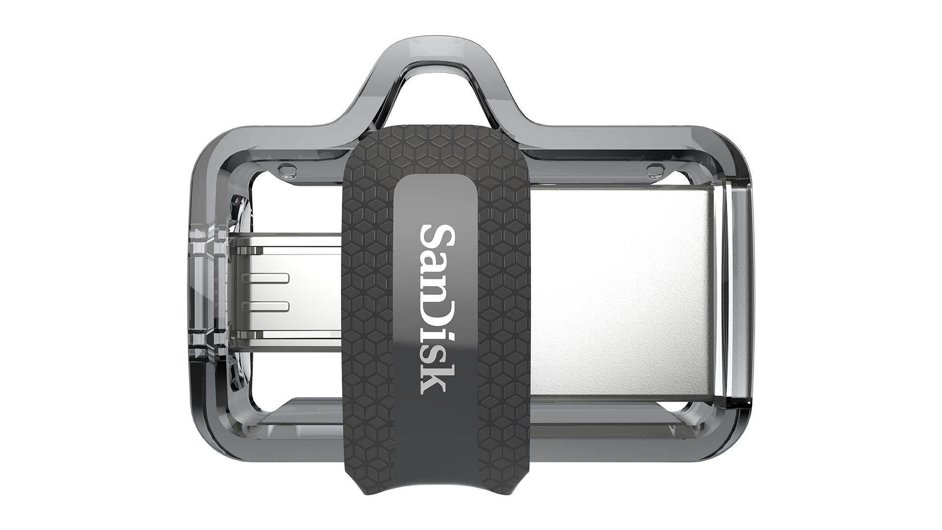 c459a867-5601-4b17-a1b8-4fc3d01a06b3 USB atmintinė SanDisk 32GB su micro-USB ir USB 3.0 jungtimis