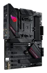Mainboard ASUS AMD B550 SAM4 ATX Memory DDR4 Memory slots 4 3xPCI-Express 3.0 1x 1xPCI-Express 3.0 4x 1xPCI-Express 4.0 16x 2xM.2 1xHDMI 1xDisplayPort 2xAudio-In 3xAudio-Out 2xUSB 2.0 5xUSB 3.2 1xUSB type C 1xOptical S/PDIF 1xRJ45 2xRF-Out STRIXB550-FGAMWIFIII