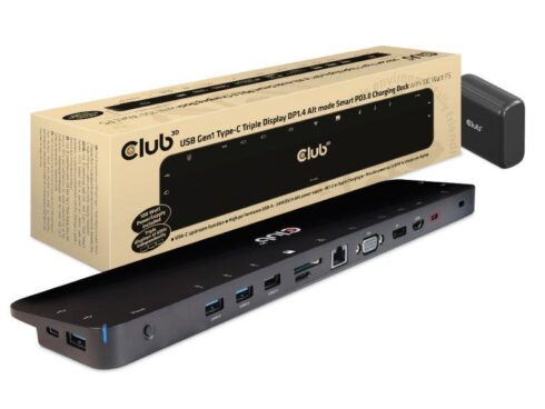 NB ACC DOCKING STATION/USB-C 100W CSV-1565 CLUB3D