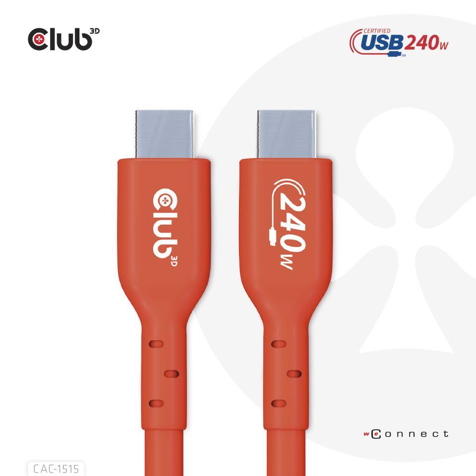 c50a9cae-193d-4b5a-867b-0a9640ae8b6d-1 CABLE USB-C TO USB-C 4M/M/M CAC-1515 CLUB3D