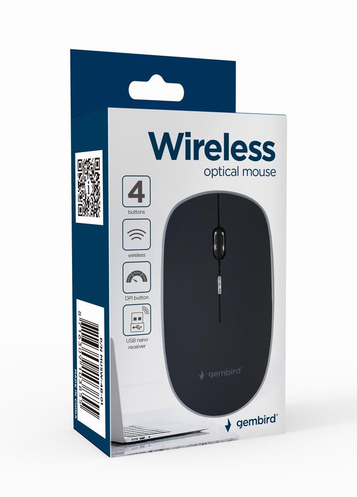 c55c2777-07e8-4f8a-bac5-0eb1078755f0 MOUSE USB OPTICAL WRL/BLACK MUSW-4B-01 GEMBIRD
