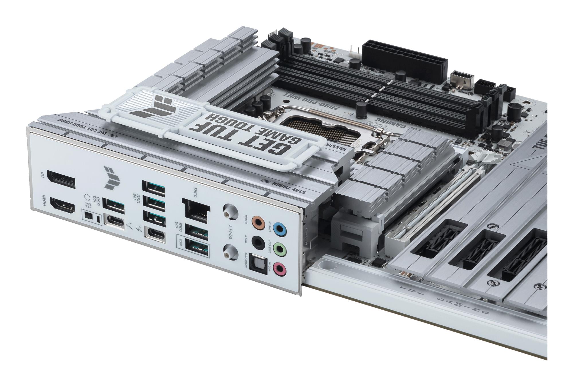 c5b964ad-7a93-4f87-aa15-8cb358bf5925 Mainboard ASUS Intel Z890 LGA1851 ATX Memory DDR5 Memory slots 4 TUFGAMINGZ890-PROWIFI