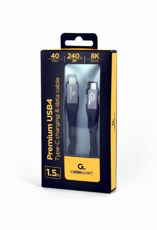 c686395c-482a-4b09-95f0-b3104081af7b CABLE USB-C TO USB-C 1.5M/CCBP-USB4-CMCM240-1.5M GEMBIRD