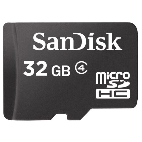 SanDisk microSDHC 32GB Class 4 kortelė, modelis SDSDQM-032G-B35