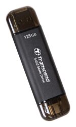 Išorinis SSD TRANSCEND ESD310C su USB-C jungtimi ir laidu