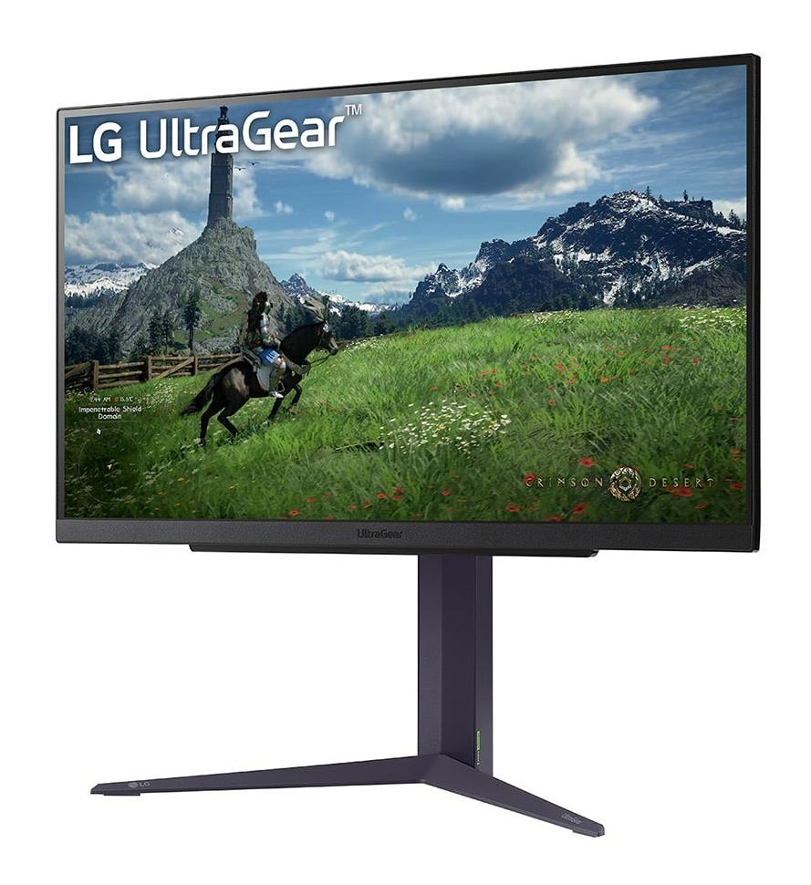c7dd612f-7fcf-4f09-8606-eaacd2ef8870 LCD Monitor LG 27" Panel IPS 2560x1440 16:9 180Hz 1 ms Pivot Height adjustable Tilt Colour Black 27GS85Q-B