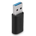USB 3.2 Type A į Type C adapteris, vyriškas ir moteriškas jungtis