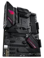Mainboard ASUS AMD B550 SAM4 ATX 3xPCI-Express 3.0 1x 1xPCI-Express 3.0 16x 2xM.2 1xPCI-Express 4.0 16x Memory DDR4 Memory slots 4 1xHDMI 1xDisplayPort 2xUSB 2.0 1xUSB type C 5xUSB 3.2 1xOptical S/PDIF 1xRJ45 5xAudio port ROGSTRIXB550-FGAMING