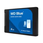 SSD WESTERN DIGITAL Blue SA510 4TB SATA 3.0 Write speed 520 MBytes/sec Read speed 560 MBytes/sec 2,5" TBW 600 TB MTBF 1750000 hours WDS400T3B0A