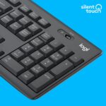 Klaviatūros ir pelės komplektas MK295, Silent Touch technologija