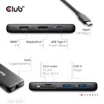 NB ACC DOCKING STATION 8IN1/USB-C 100W CSV-2551 CLUB3D