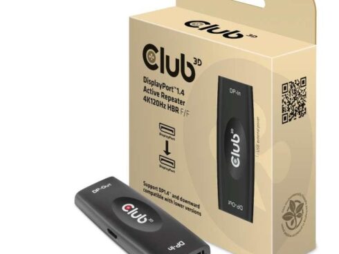 I/O ADAPTER DP TO DP/F/F CAC-1007 CLUB3D