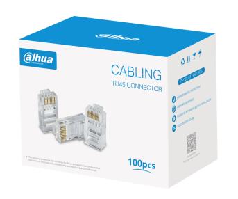 c94b3e49-9555-4e8e-aa8f-95b576d9b99a RJ45 jungtis CAT5/5e, 100 vnt. pakuotėje