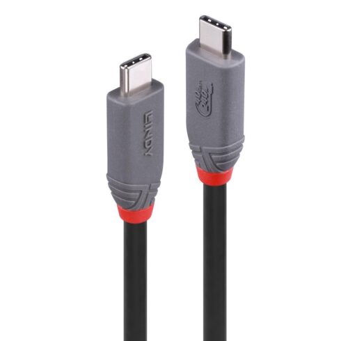 USB4 240W Type C laidas 1.5m, 40Gbps, Anthra Line